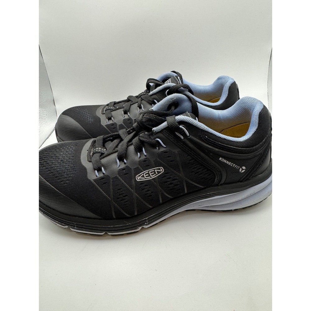 KEEN Utility Black Konnectfit Safety Toe Work Shoes Men's 8M‎